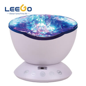 Bluetooth Speaker+Ocean Waves+Projector Night Light
